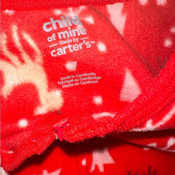 Fleece Christmas Onsie Pyjamas - Picture 3 of 4